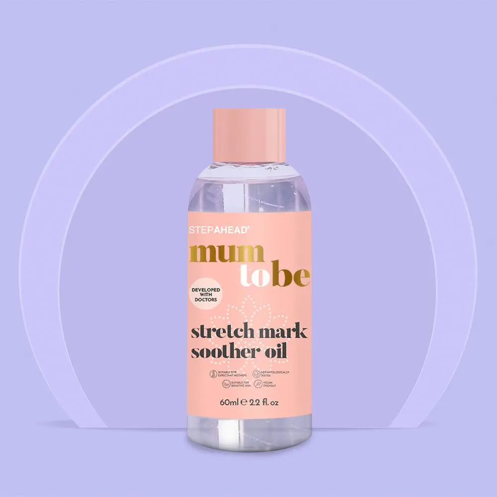 Mum to be Stretch Mark Soother Oil - Step Ahead Wellbeing